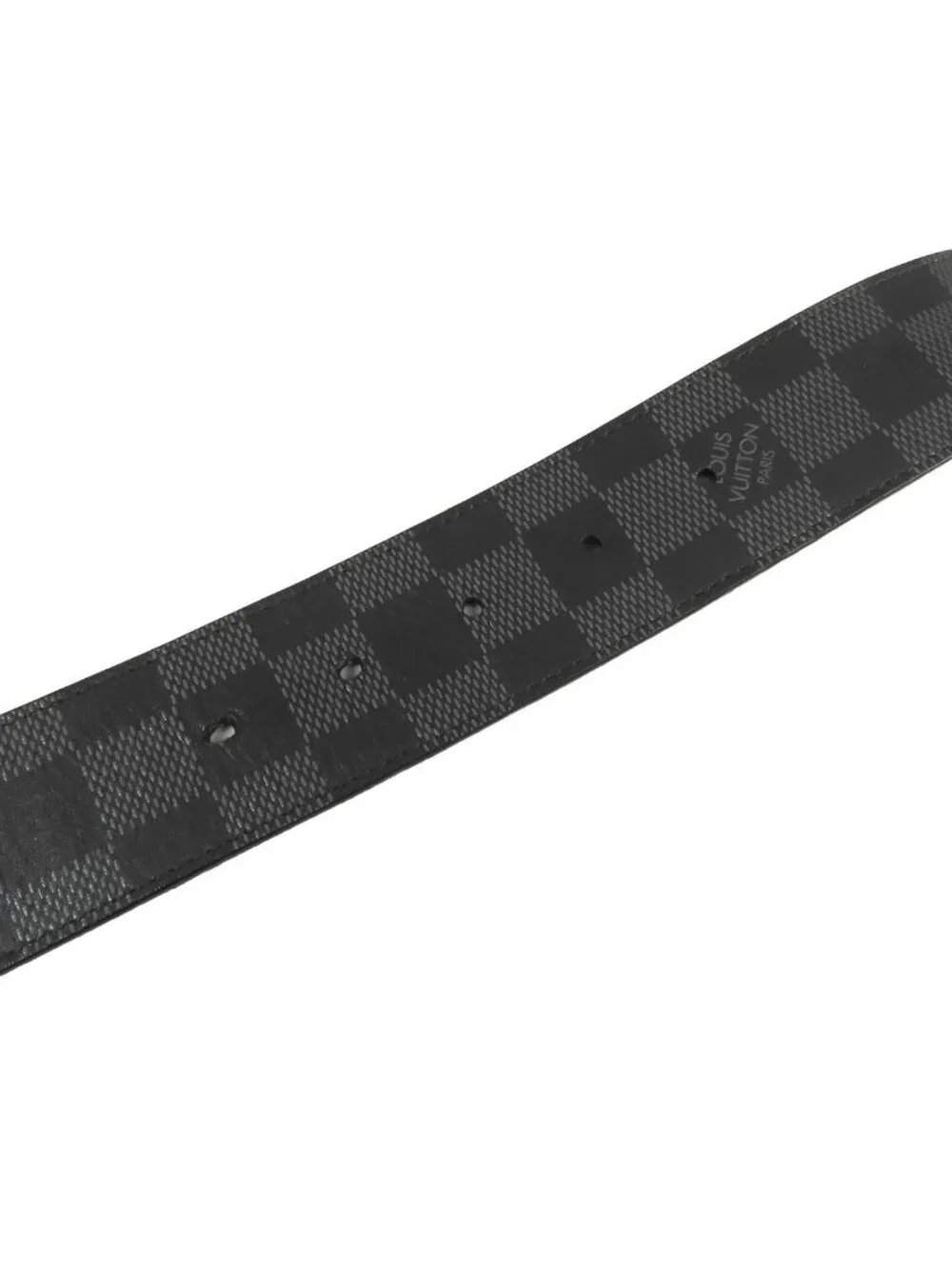 Louis Vuitton Ceinture LV Black Damier Infini Reversible 40 85 Belt